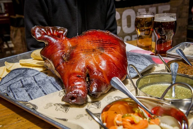 Pig Head Tacos