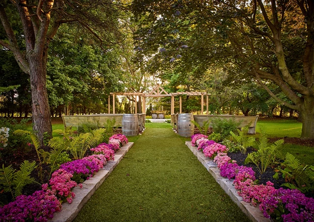 Our lovely country aisle