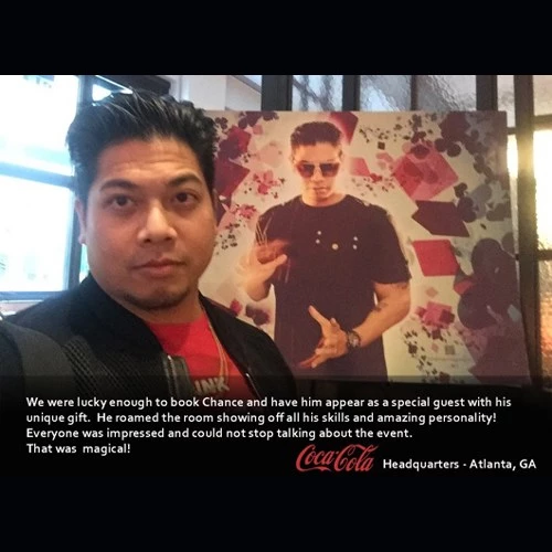 Illusionist Ray Chance, Toronto