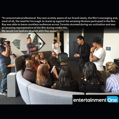 Illusionist Ray Chance, Toronto