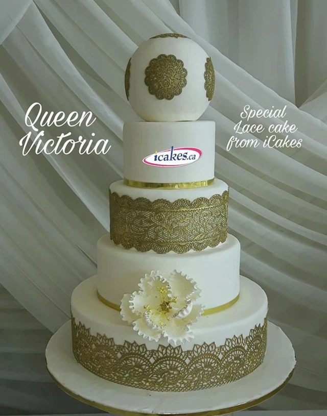 Lace Wedding Cake Irresistible Cakes