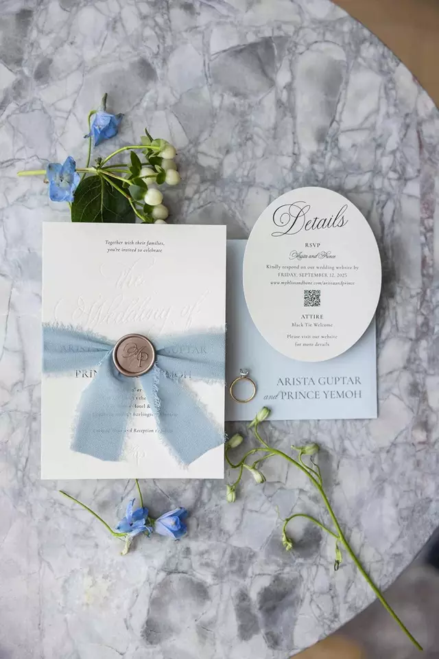 Invitations & Stationery: June & Opal 1