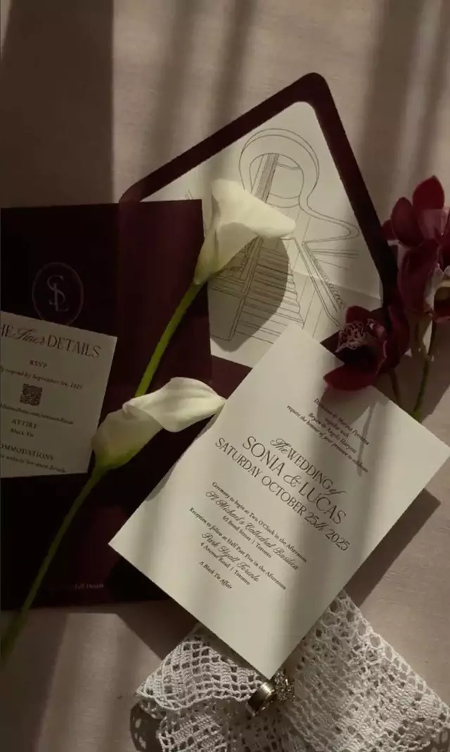 Invitations & Stationery: June & Opal 2