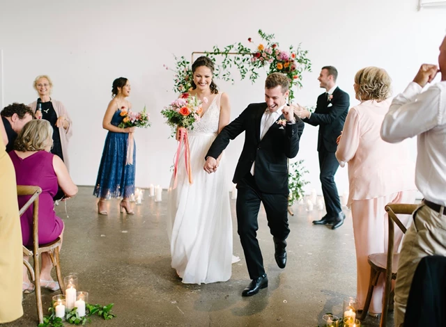 Colourful Airship 37 Wedding