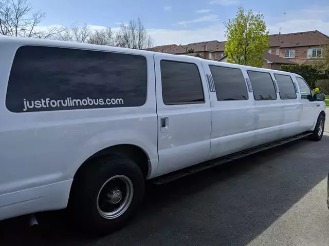 Limousines: Just For U Limo Bus 4