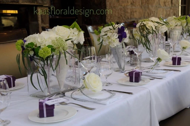 An intimate table setting