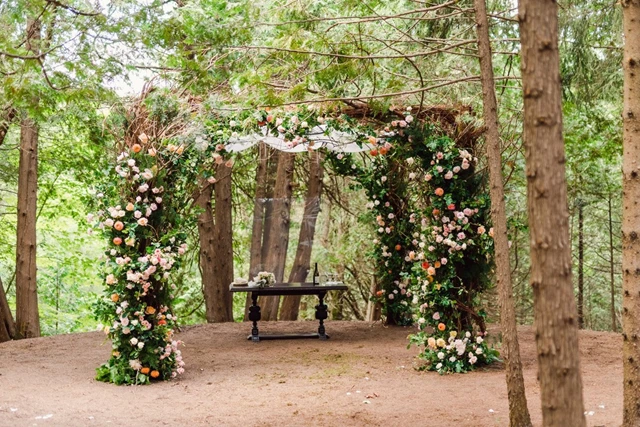 1. FOREST CHUPPAH SUMMER - Jackie O. RLF/KJC