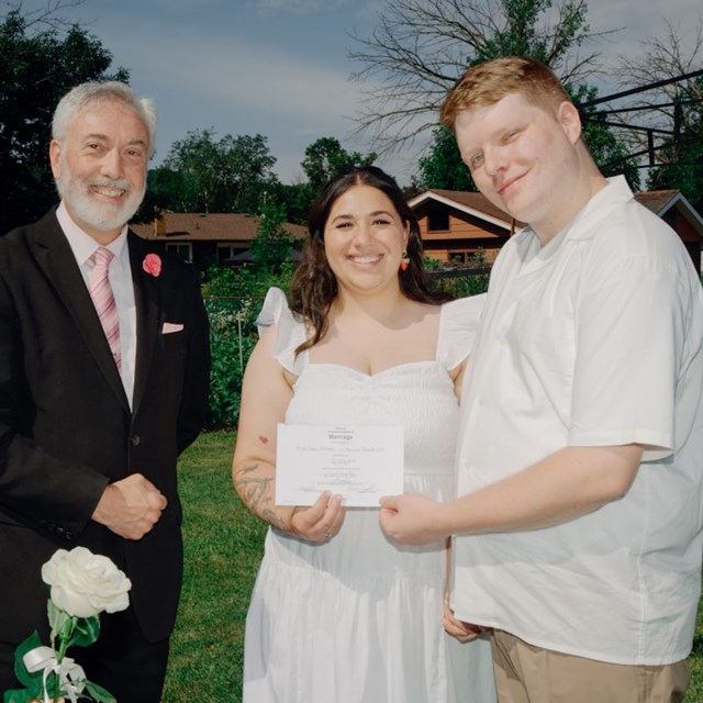 Officiants: Kerry Bowser - Humanist Officiant 1