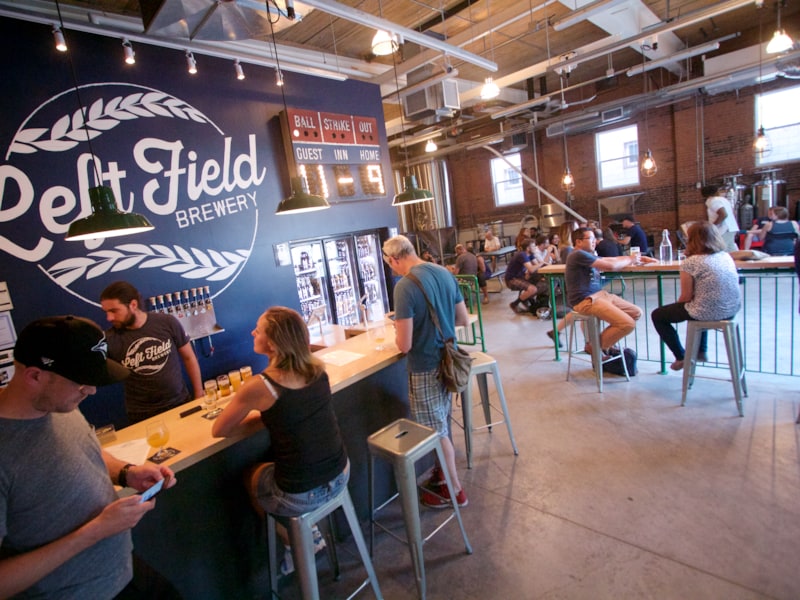 Carousel images of Left Field Brewery