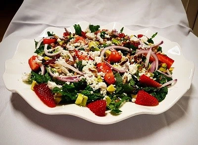 Strawberry Kale Salad