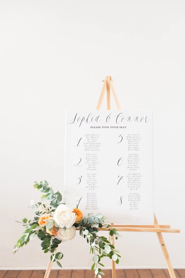 Simplicity Seating Chart