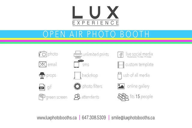 Lux Photo Booth, Toronto