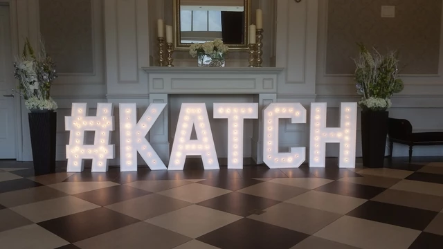Wedding Hashtag, #KATCH