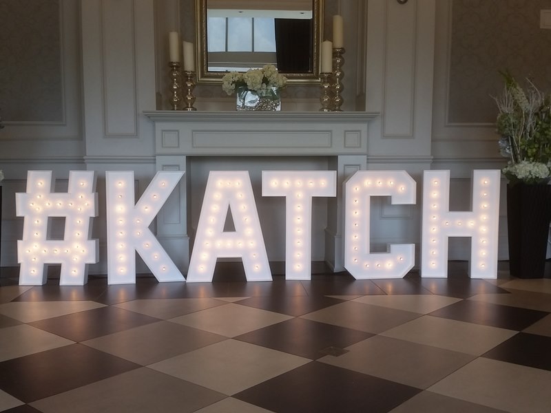 Wedding Hashtag, #KATCH