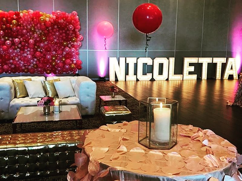 Confirmation for NICOLETTA, Marquee Letters
