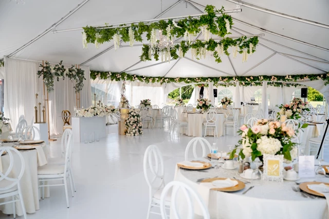 Outdoor Tent Reception