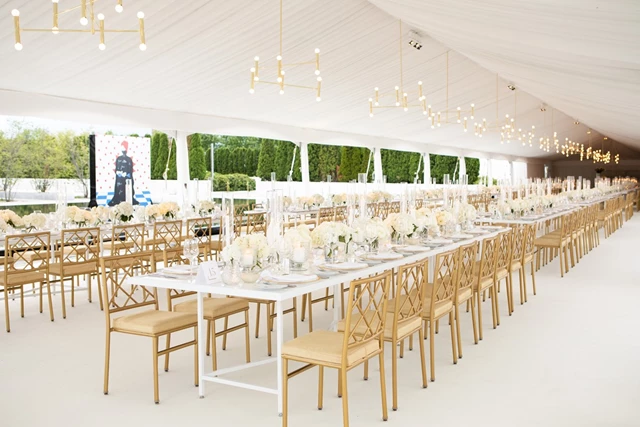 Tent wedding