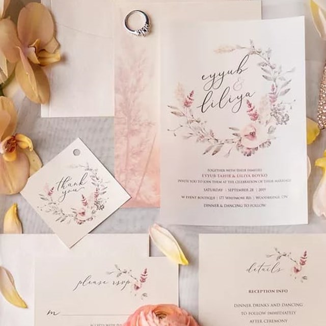 Invitations & Stationery: Pearl Invitations 1