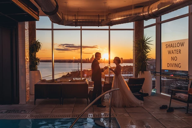 Clarity + Dustin at Hotel X Toronto