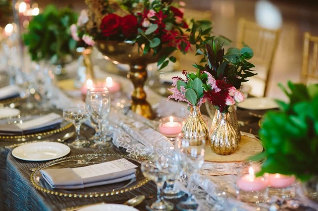 Glamorous & Rustic Wedding