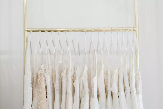 Wedding Dresses: Sash & Bustle 4