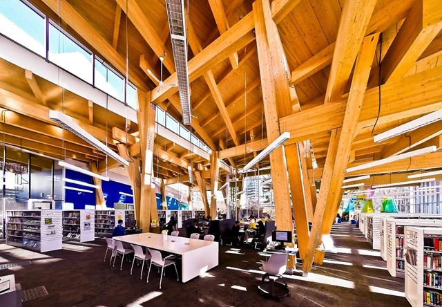 Scarborough Civic Centre Library interior