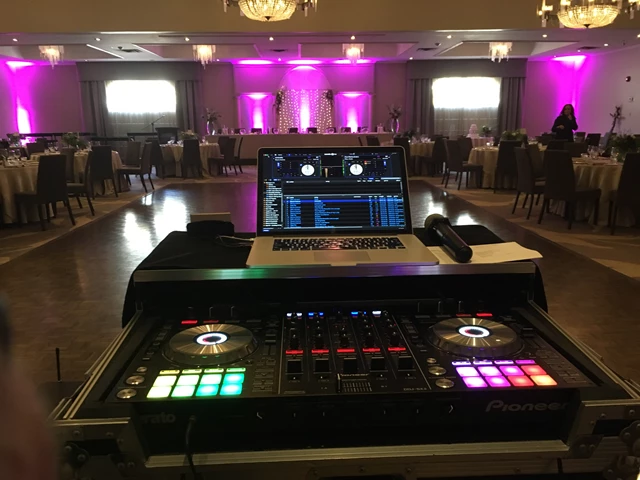 Wedding DJ Booth