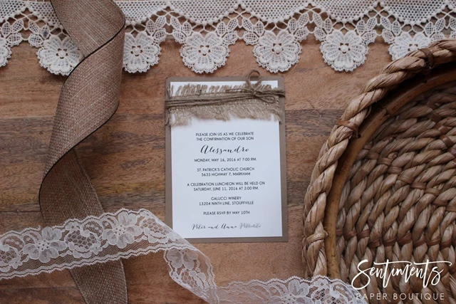 Sentiments Invitations, Markham