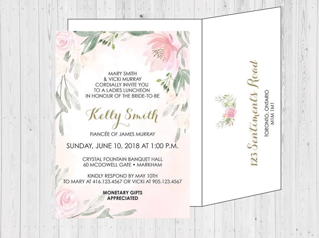 Sentiments Invitations, Markham