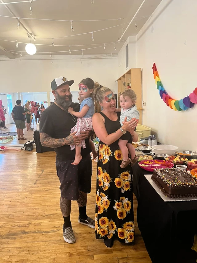 Our back space is awesome for kids' parties!