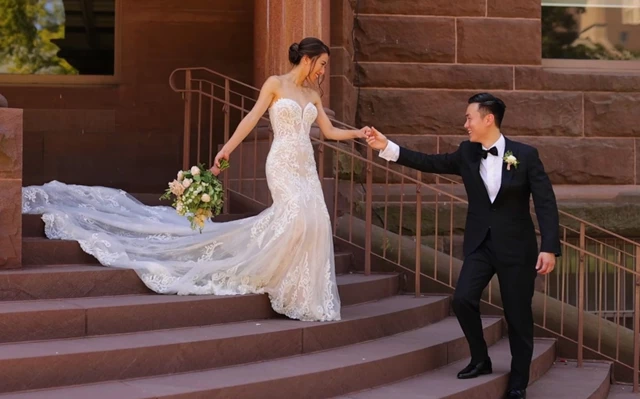 Lauren & Kenneth at Fairmont Royal Your