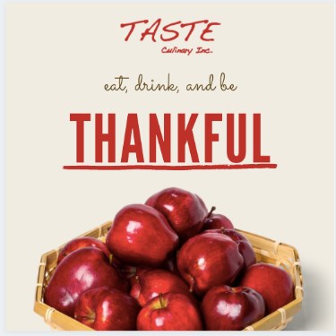 Tasty thanksgiving offer