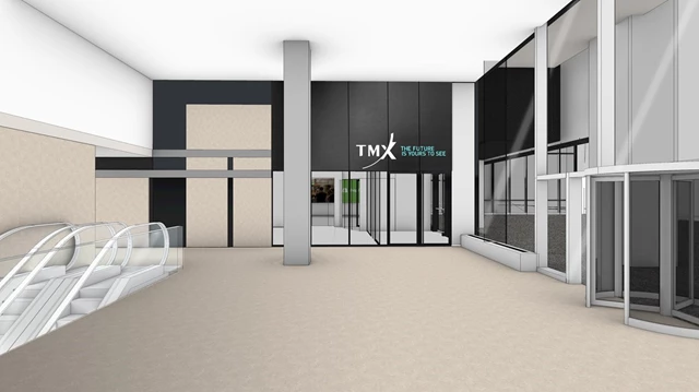 TMX Market Centre - Path Entrance