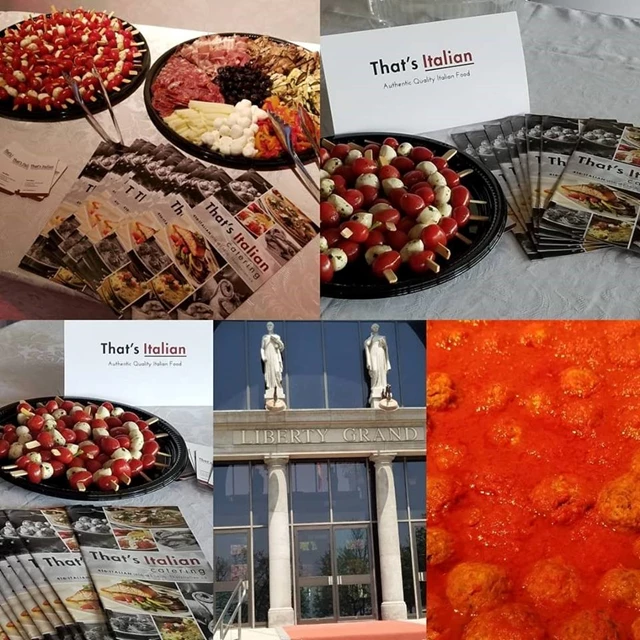 A Private Catering Event at Liberty Grand for the Italian Chamber of Commerce Awards Ceremony