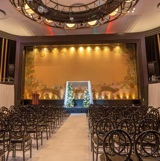 Ballroom used for ceremony