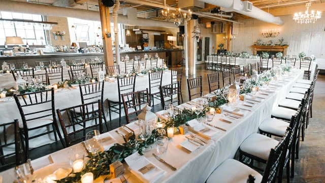 The Fifth Dining Room Wedding Reception