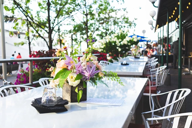 Wedding Reception on Dockside