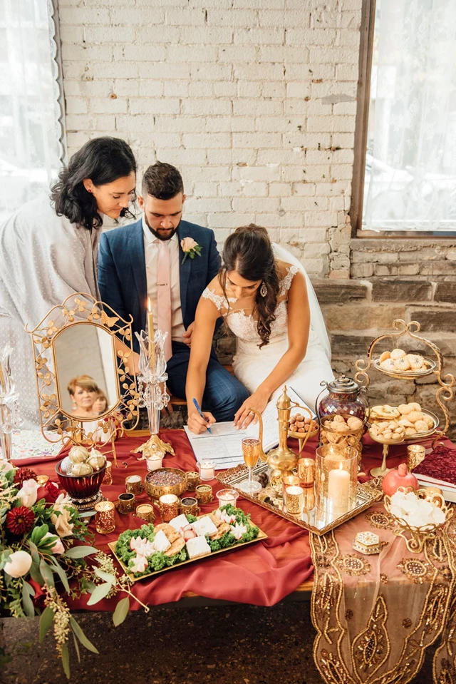 Persian Wedding at Hotel Ocho - The Marrying Lady