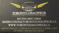 Toronto Chauffeur