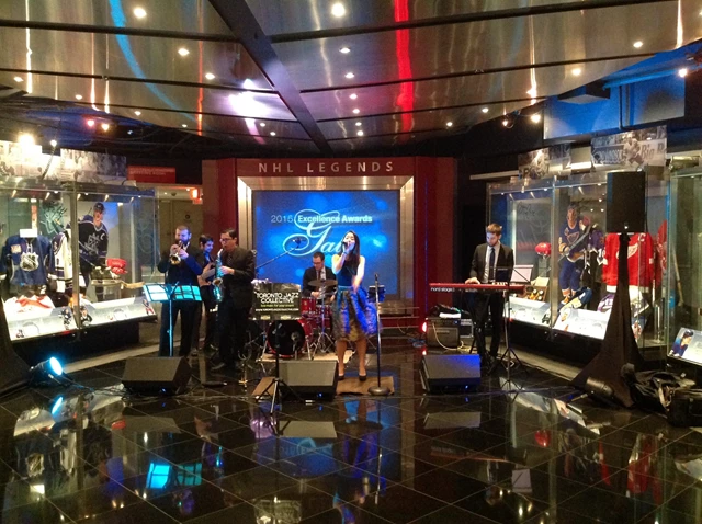 TJC Jazz Sextet at Hockey Hall oh Fame