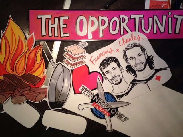 Visualtalks - Live Drawing, Toronto