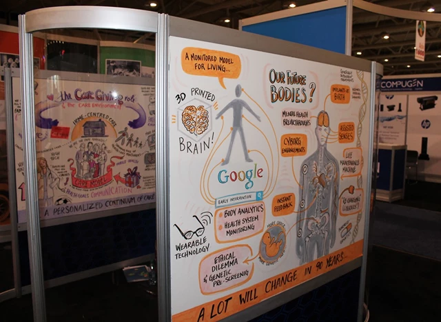 Visualtalks - Live Drawing, Toronto