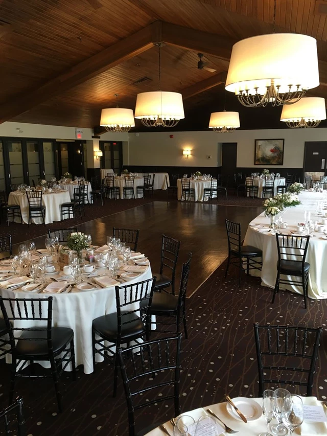 Kings Table in front of Windows
