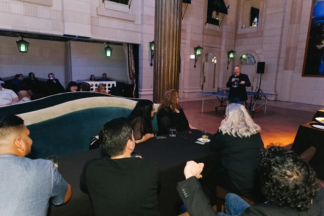 Comedian at Holiday Event for company