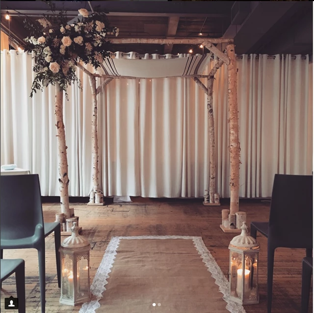 Birch Chuppah