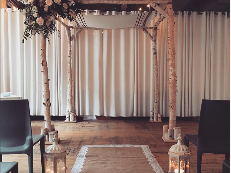 Birch Chuppah