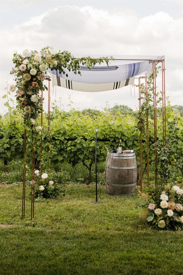 Copper Chuppah