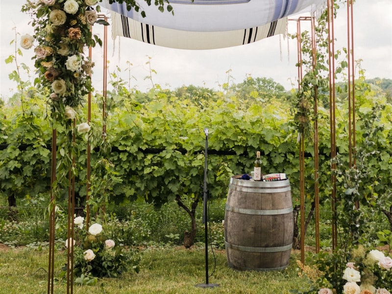 Copper Chuppah