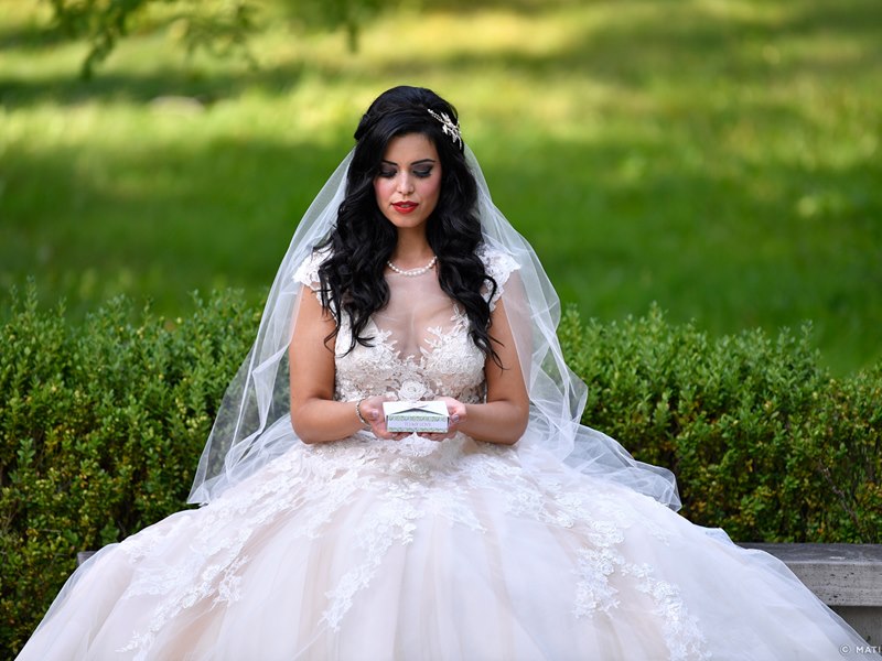 Featured in the Bridal Guide Magazine Cover Shoot | Photo by Visions by David